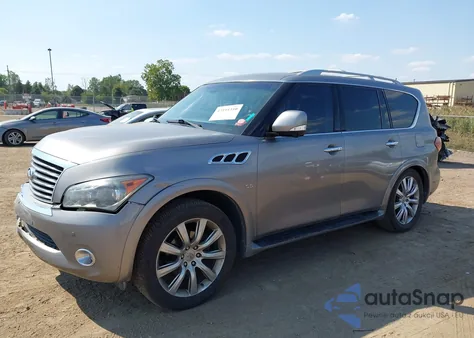 2014 Infiniti Qx80 из США, поврежденный, VIN JN8AZ2NE5E9069431